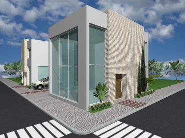 projeto prédio comercial galeria lojas escritórios limeira arquitetura moderna