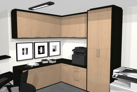 projeto moveis design interiores corporativo empresarial cantinho xerox decorador campinas limeira
