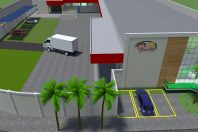 projeto galpão comercial centro distribuição alimentos arquitetura corporativa arquiteto limeira
