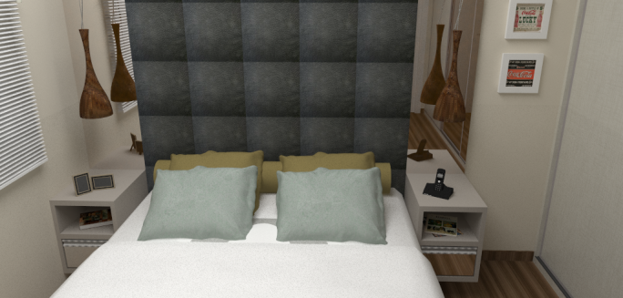 projeto design interiores decoração ambientes apartamento reservatto limeira quarto suite