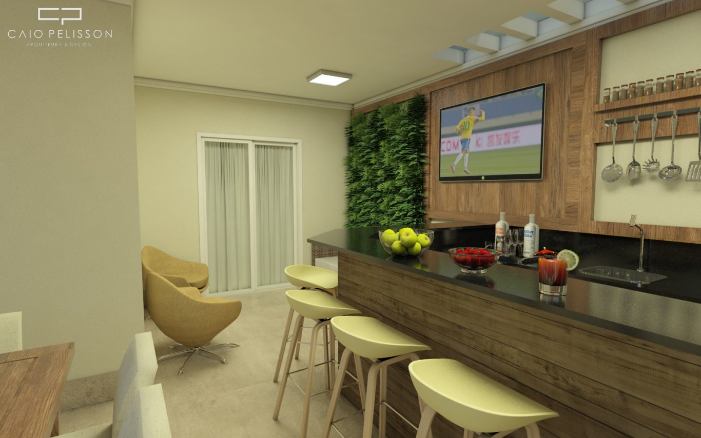 Projetos de Design de Interiores para Área de Lazer Gourmet