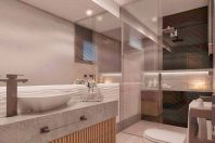projeto decoração design interiores ambientes apartamento alto padrão 150 metros Cambuí campinas luxo