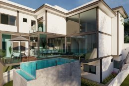 casas modernas de estrutura metalica com vidro estilo contemporaneo