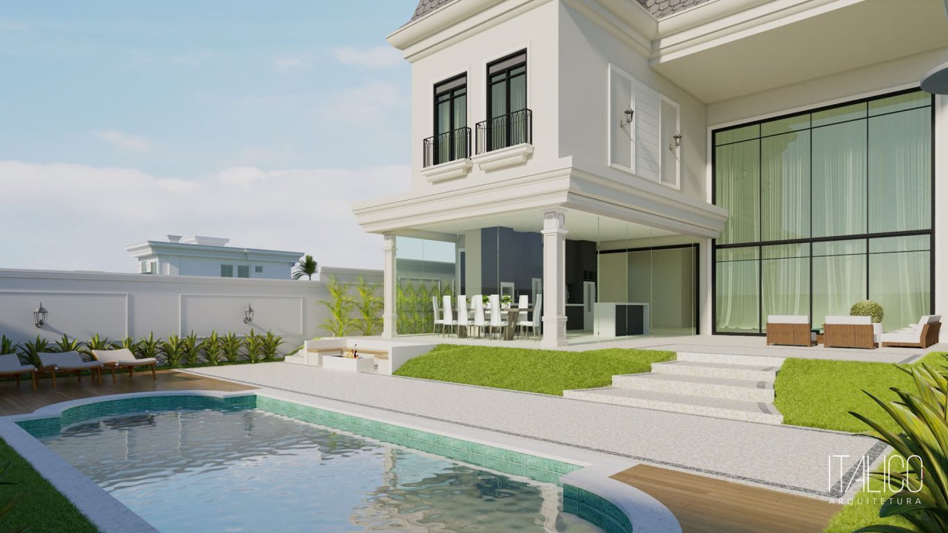 Arquiteto de Residência no Mont Blanc (Campinas) em Lote de 500m²