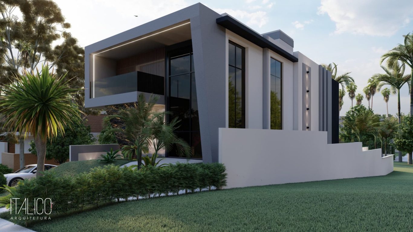 Casa de Luxo no Alphaville Dom Pedro Zero – Estilo Moderno em Terreno de 600m²