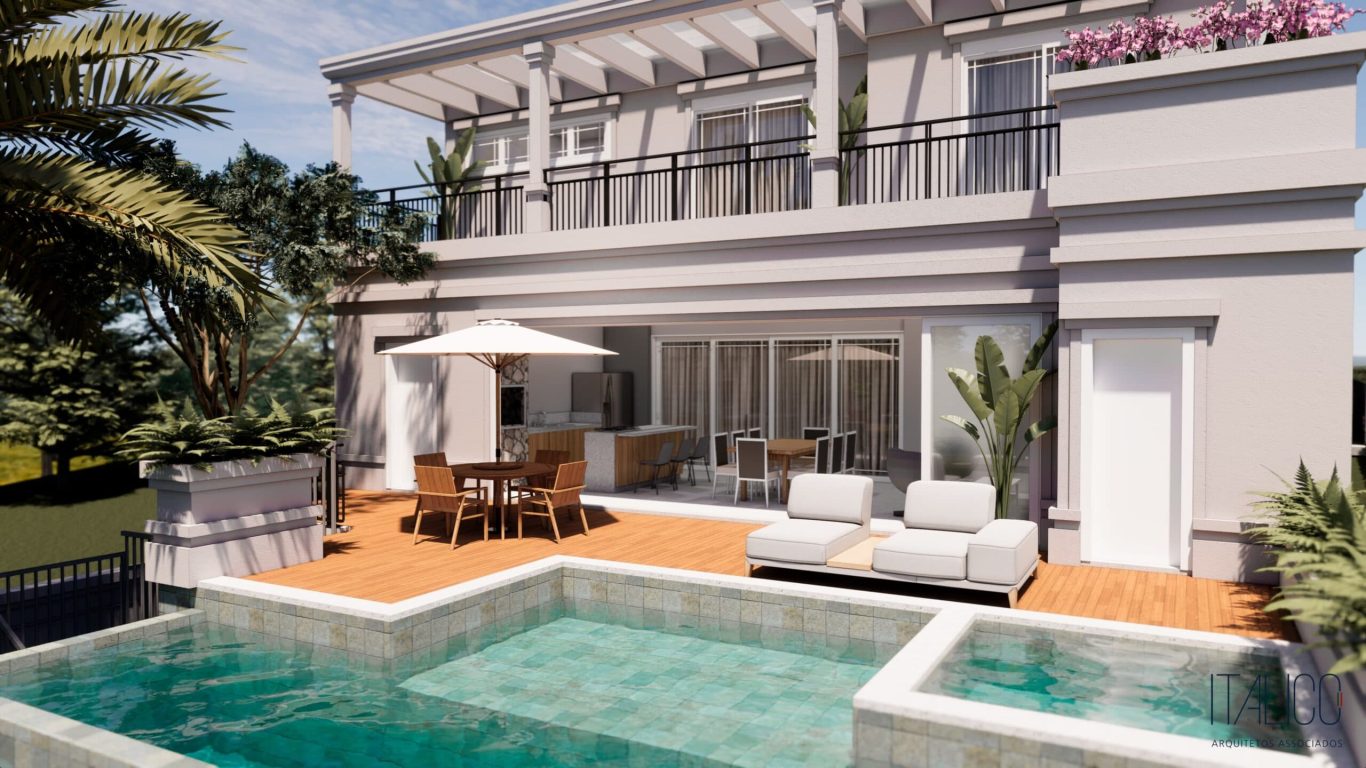 Projeto de Residência de 500m² em Campinas – Residência de Alto Padrão no Alphaville Dom Pedro 0