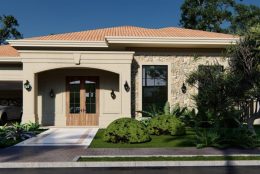 Arquiteto em Campinas – Residência Neoclássica em Terreno 24×50 no EntreVerdes