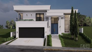 Residência Neoclássica em Campinas – Terreno 18×40 no Mont Blanc
