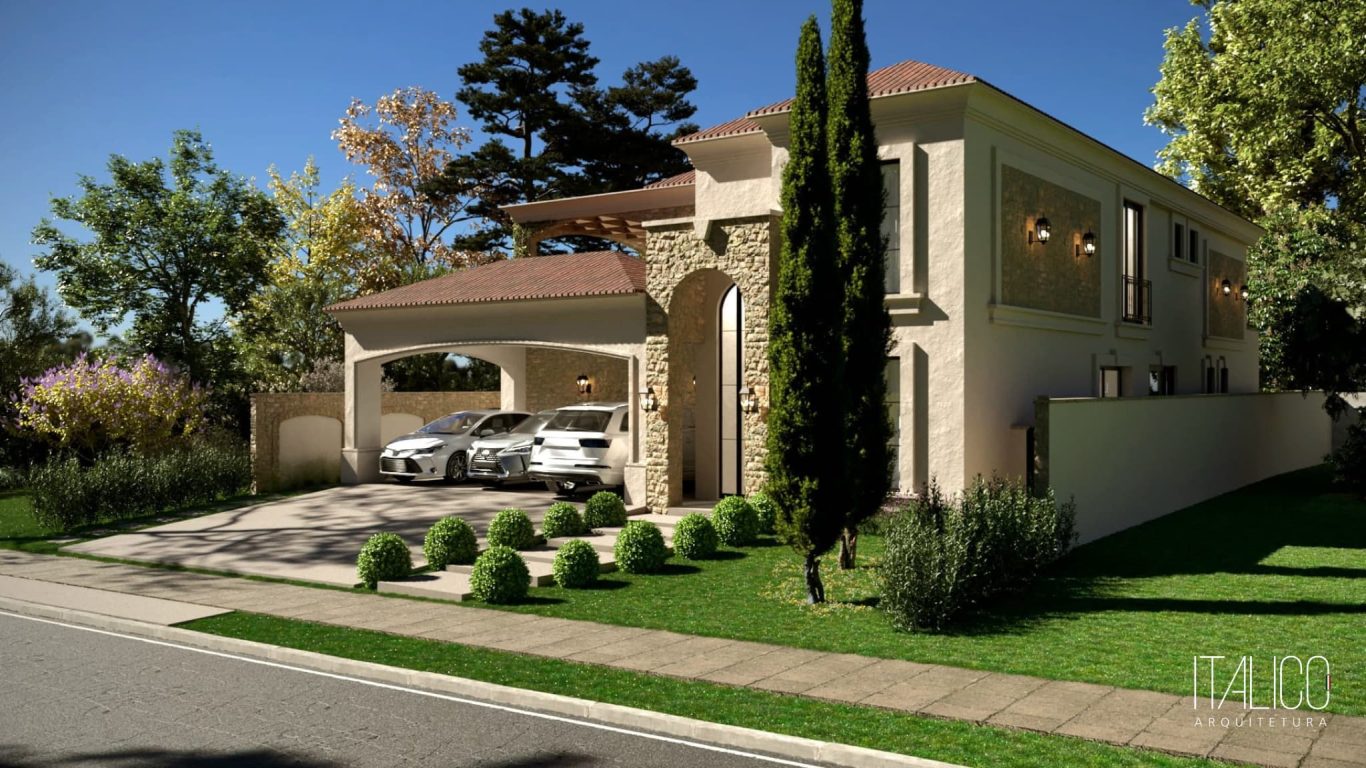 Residência no Alphaville Dom Pedro 0 – Projeto em Terreno de 490m² com Aproveitamento Inteligente