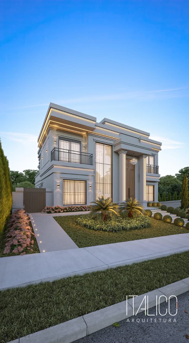 Projeto Completo para Residência no Mont Blanc Residence em Campinas