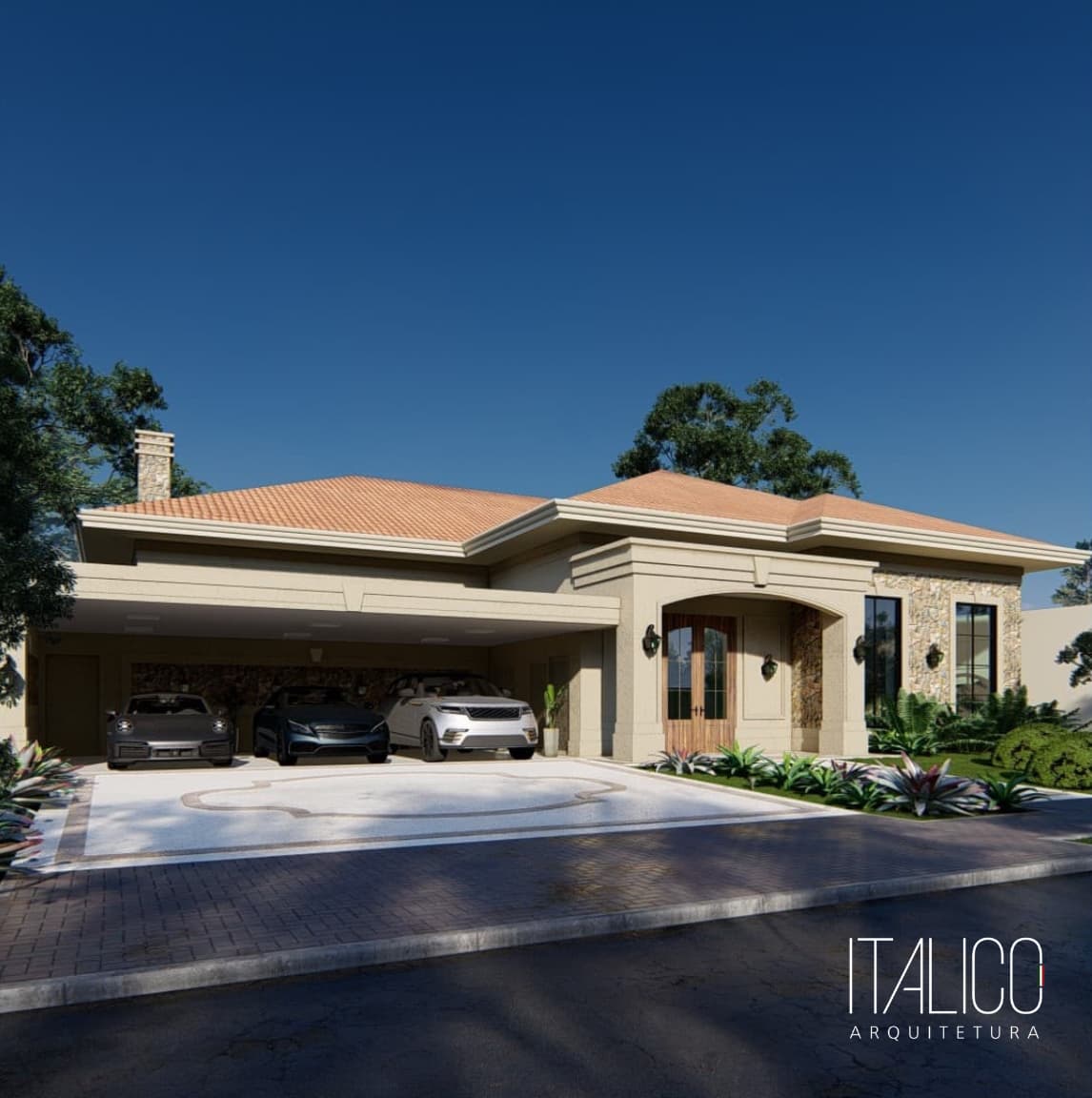 Projeto de Residência Térrea no Ville Sainte Anne – Campinas