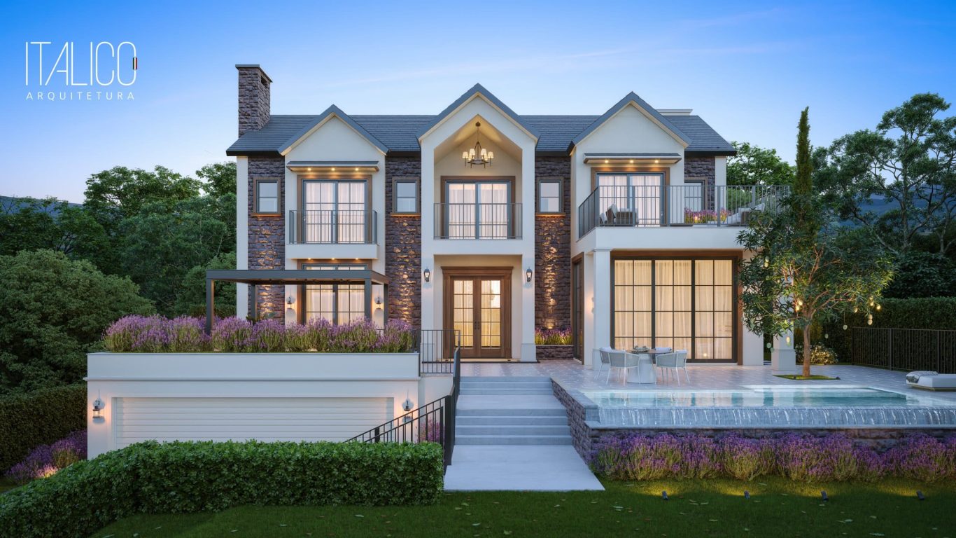 Residência com Estilo Neoclássico no Ville Sainte Anne – Terreno de 1.000m²