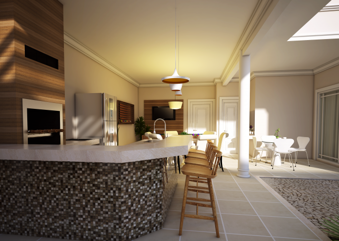 projeto planta casa clássica interior integrado condominio valinhos mont alcino 12x30 sobrado 300m2 fachada estilo europeu área de lazer gourmet