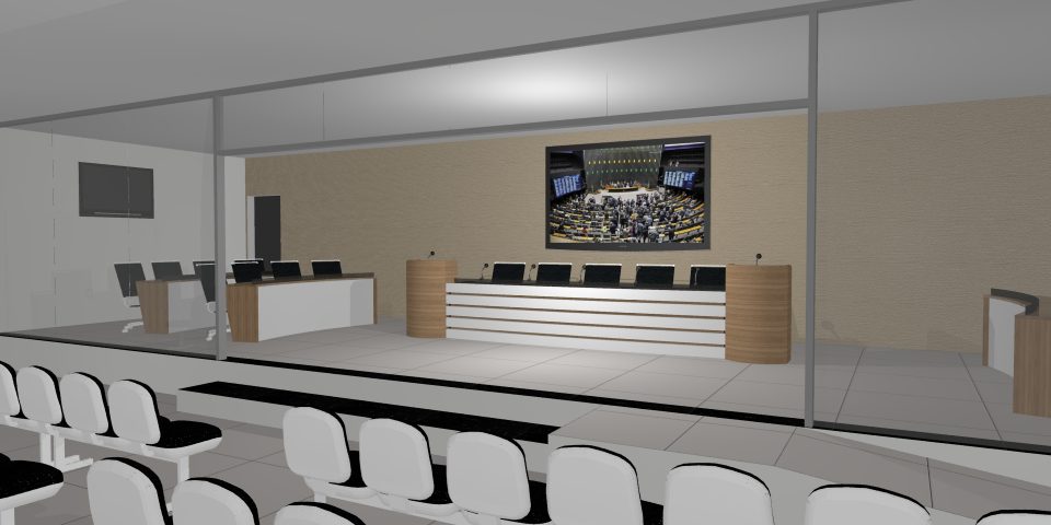 projeto arquitetura corporativa legislativo câmara municipal decoração escritório auditório sala reuniões plenária interiores arquiteto caio