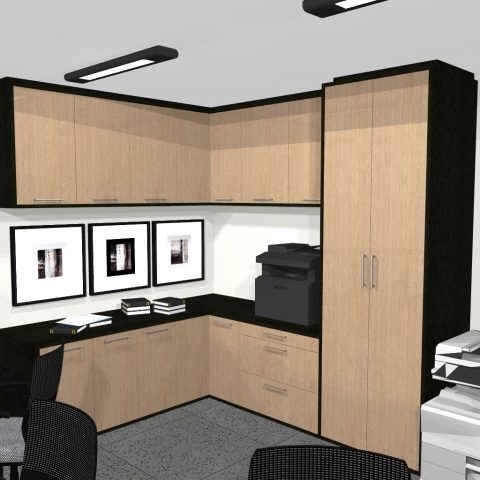 projeto moveis design interiores corporativo empresarial cantinho xerox decorador campinas limeira