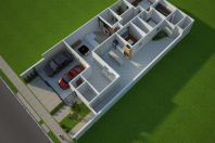 projetos casas térreas 170 metros terreno 10×25 plano condomínio roland limeira sp