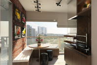 projeto apartamento terrazzo limeira compacto decoração design arquiteto