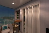 projeto decoracao design interiores apartamento compacto praia grande onix residence