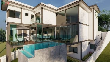 casas modernas de estrutura metalica com vidro estilo contemporaneo