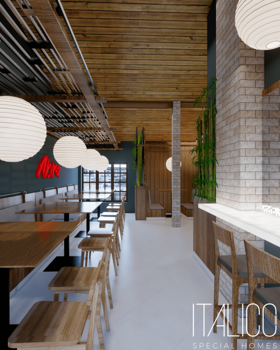 Projeto Arquitetura Restaurante Oriental