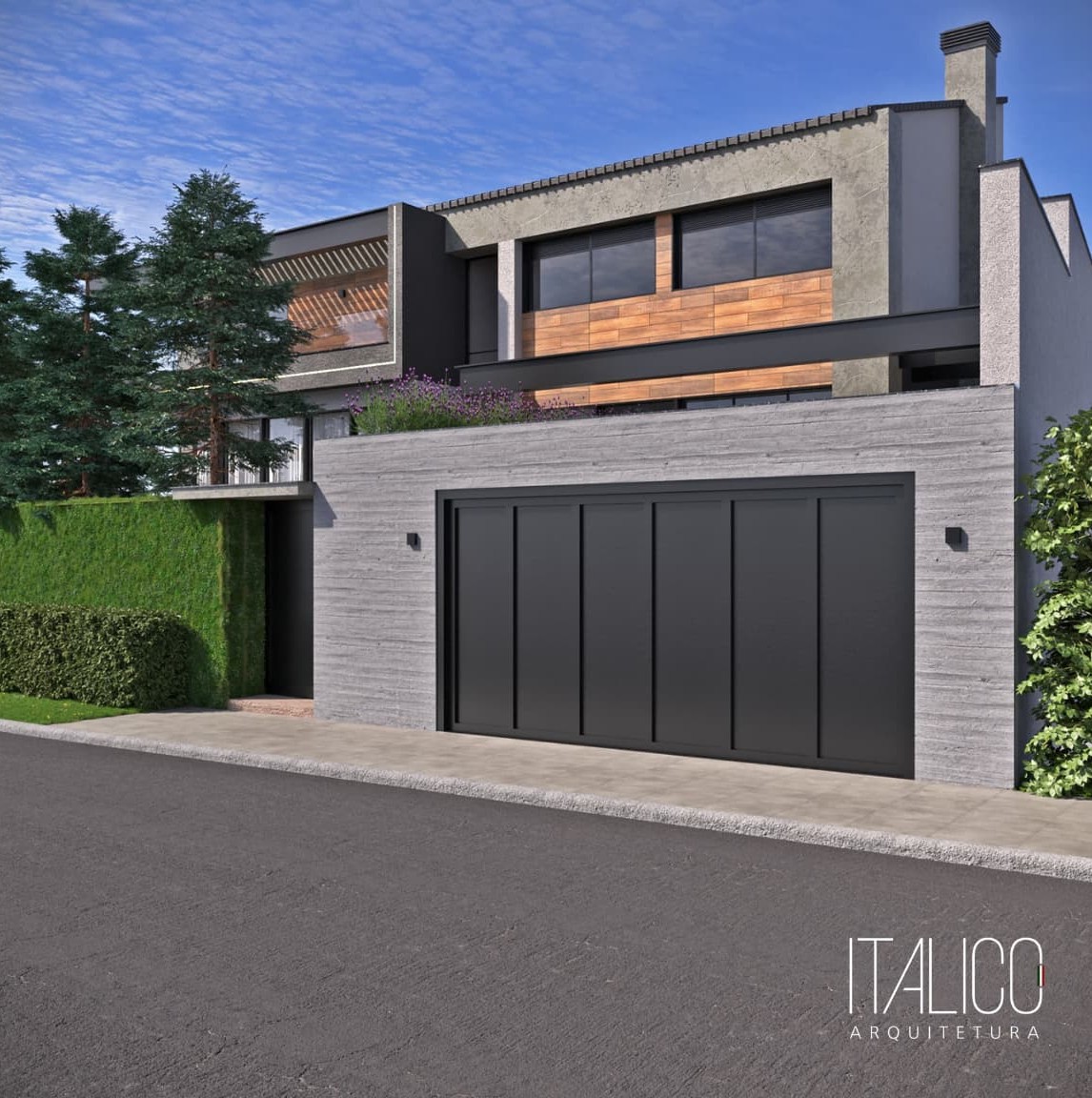 Residência Contemporânea no Mont Blanc Residence em Campinas