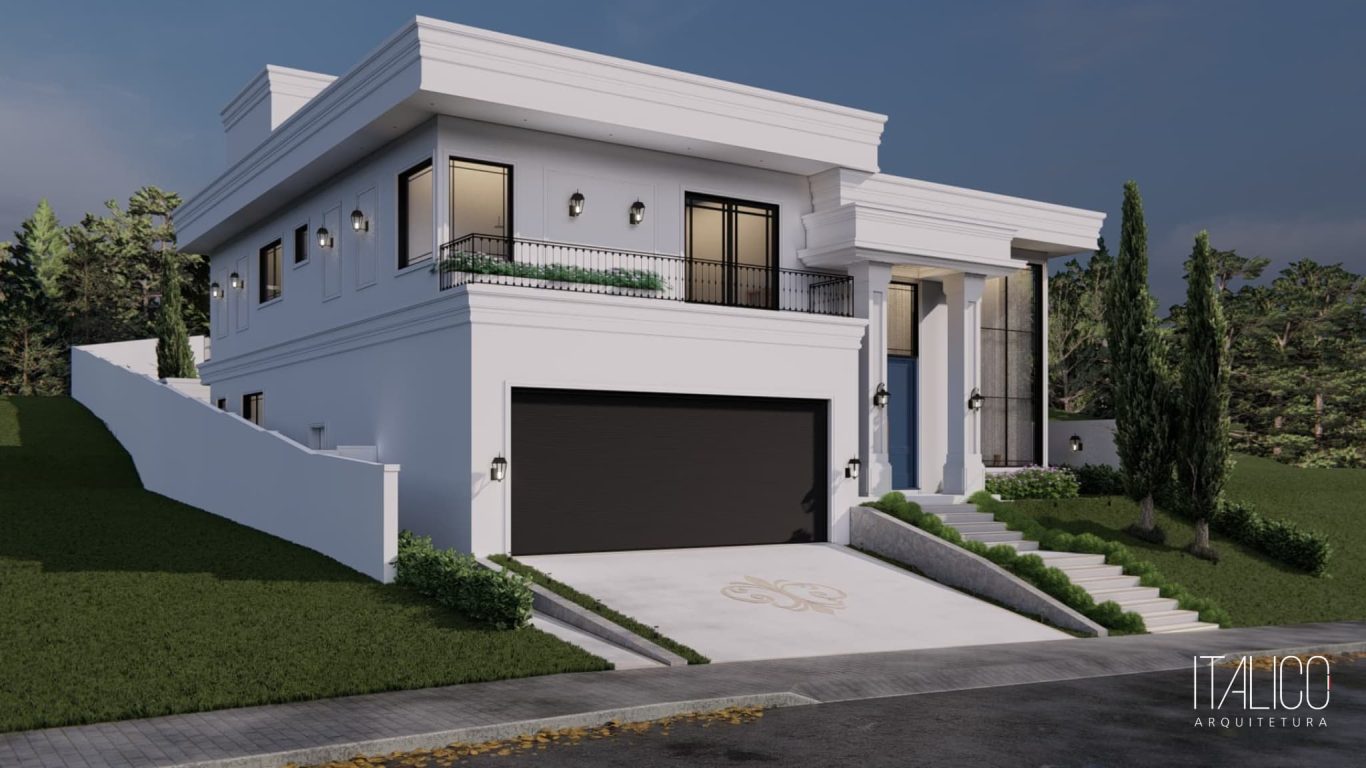 Residência no Mont Blanc Residence – Projeto Exclusivo para Terreno 20x35m