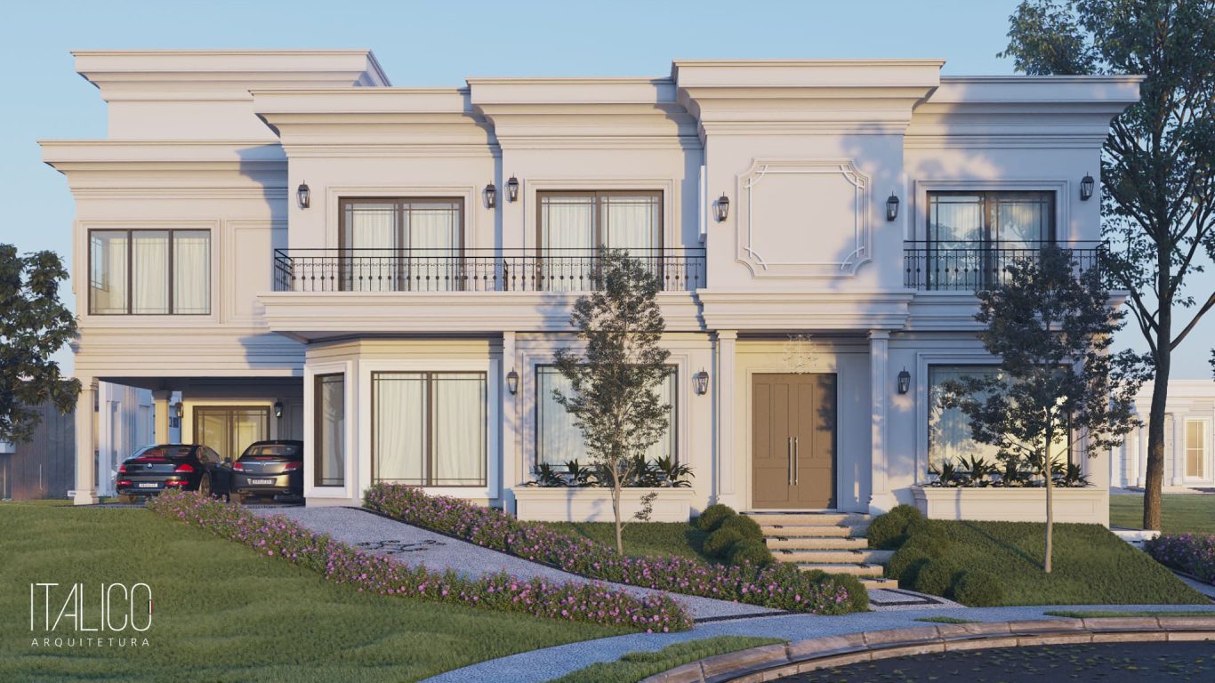 Arquitetura Residencial no Condomínio Mont Blanc em Campinas em Terreno de 700m²