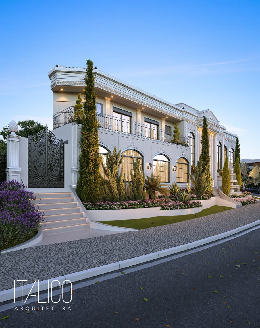 Reforma de Casa Neoclássica no Swiss Park em Campinas